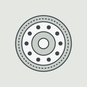 Brake Drum 16.5" × 7", Balanced