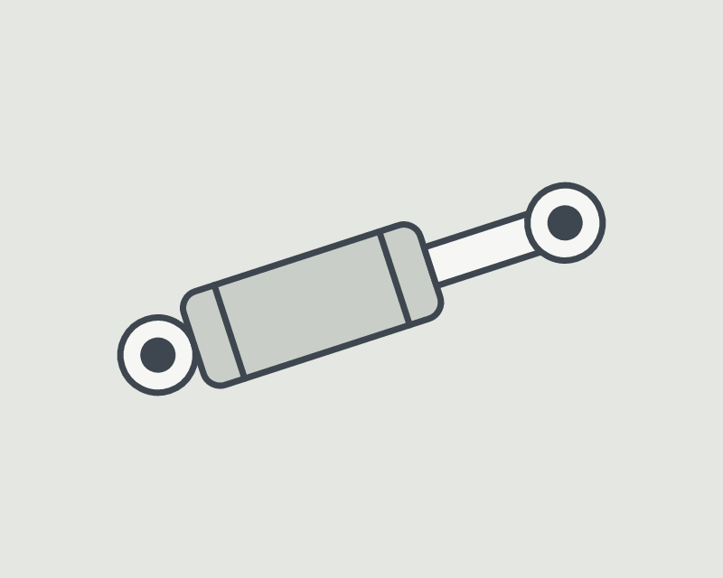 Heavy-Duty Cab Shock Absorber