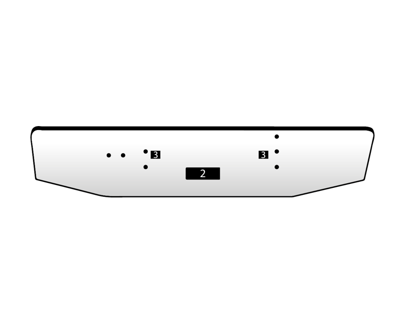 International Eagle 9370 Conventional Bumper