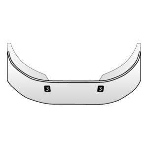 Kenworth T700 Bumper, Step & Tow