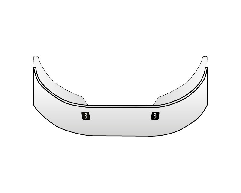 Kenworth T700 Bumper, Step & Tow