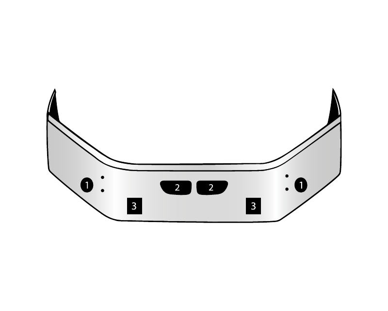 Kenworth T660 Bumper