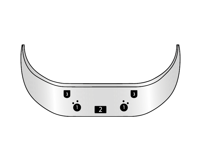 Mack CXN613 Set Back Axle Bumper, 2005 & Newer